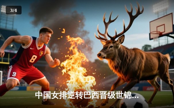 中国女排逆转巴西晋级世锦赛决赛，李盈莹狂砍28分创个人新高 - 3